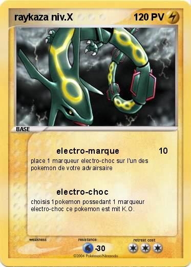 Pokemon raykaza niv.X