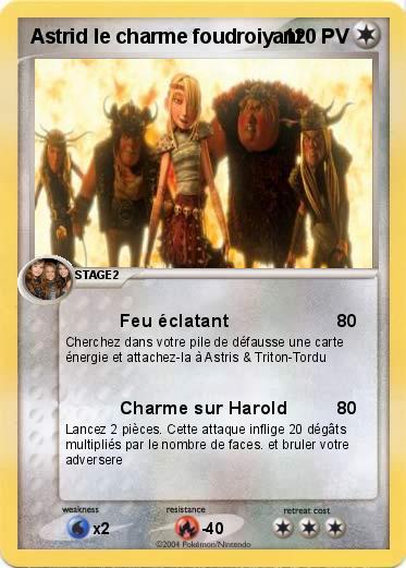 Pokemon Astrid le charme foudroiyant