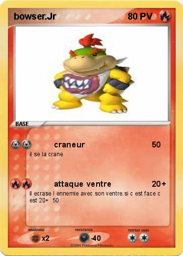 Pokemon bowser.Jr