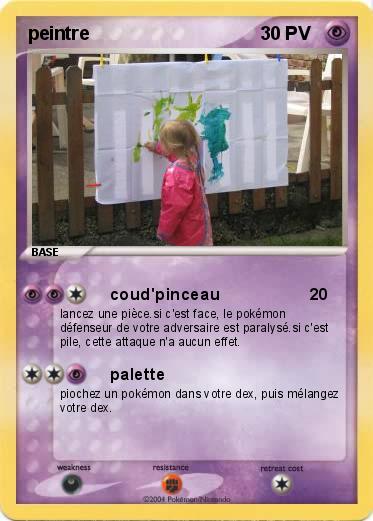 Pokemon peintre