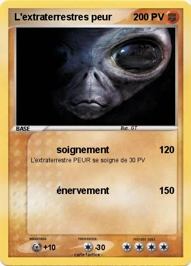 Pokemon L'extraterrestres peur
