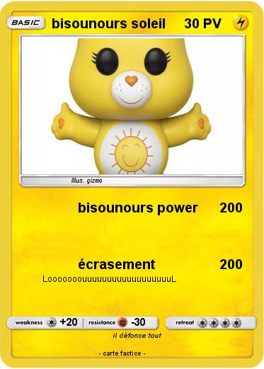 Pokemon bisounours soleil