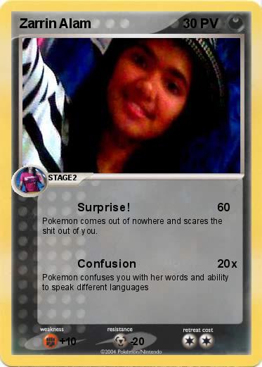 Pokemon Zarrin Alam