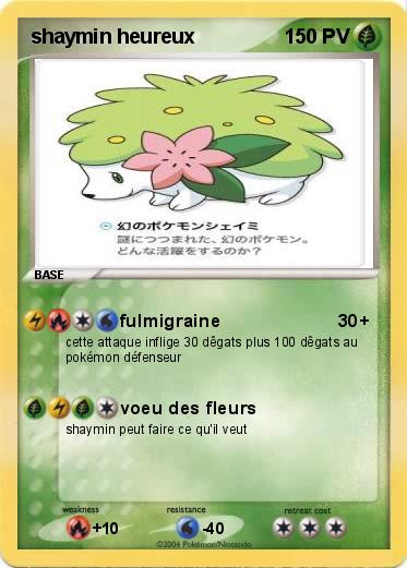 Pokemon shaymin heureux