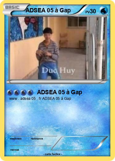 Pokemon ADSEA 05 à Gap
