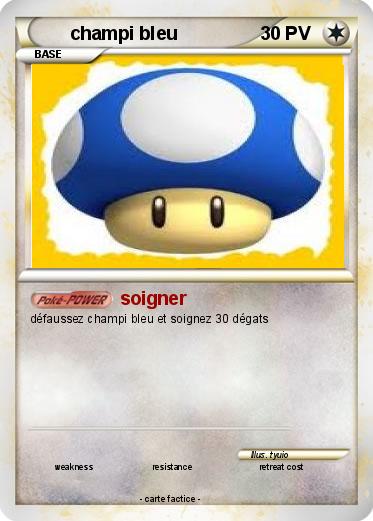 Pokemon champi bleu