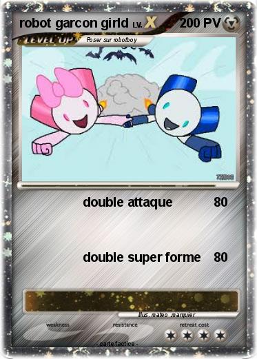 Pokemon robot garcon girld
