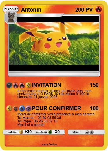 Pokemon Antonin