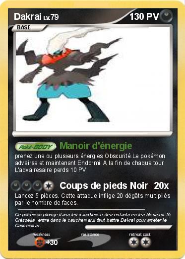 Pokemon Dakrai