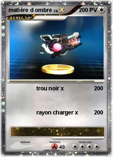 Pokemon matière d ombre