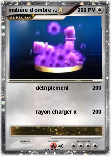 Pokemon matière d ombre
