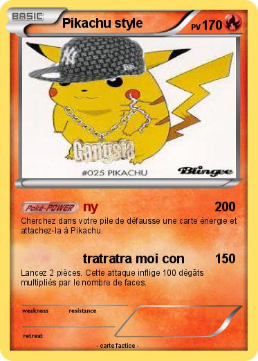 Pokemon Pikachu style