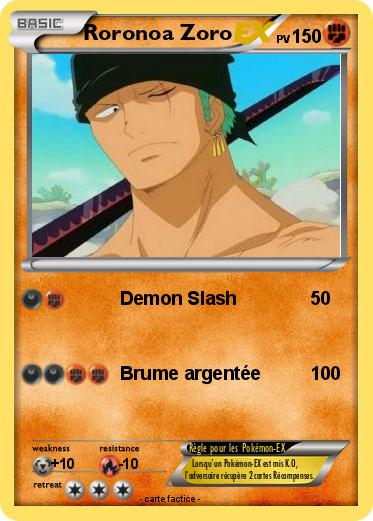 Pokemon Roronoa Zoro