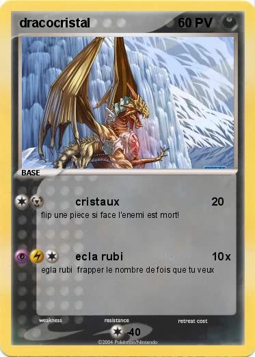 Pokemon dracocristal