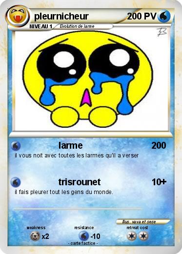 Pokemon pleurnicheur
