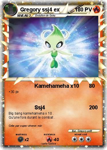 Pokemon Gregory ssj4 ex