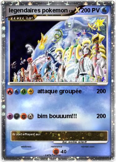 Pokemon legendaires pokemon