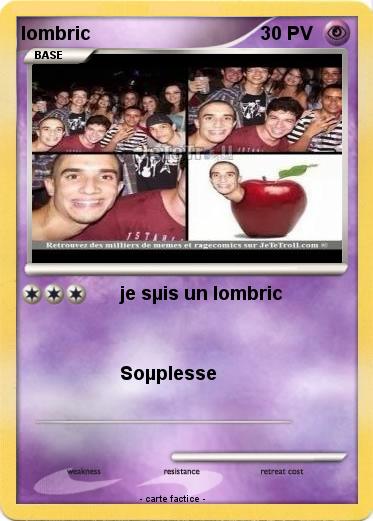 Pokemon lombric