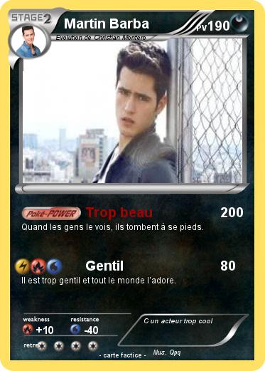 Pokemon Martin Barba