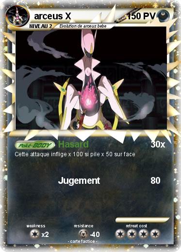 Pokemon arceus X