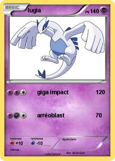 Pokemon lugia