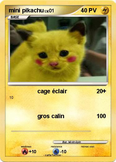 Pokemon mini pikachu