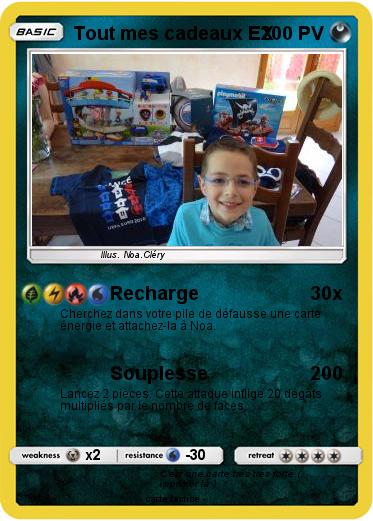 Pokemon Tout mes cadeaux EX
