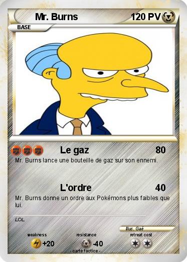 Pokemon Mr. Burns