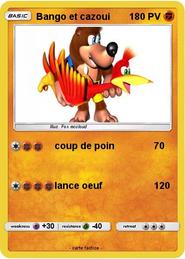 Pokemon Bango et cazoui
