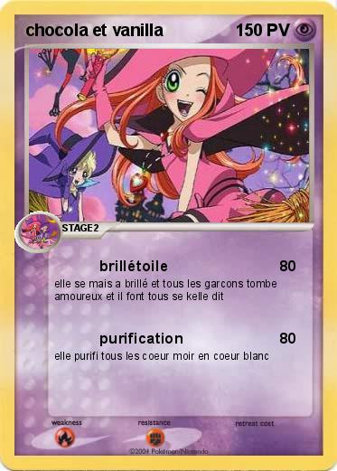 Pokemon chocola et vanilla