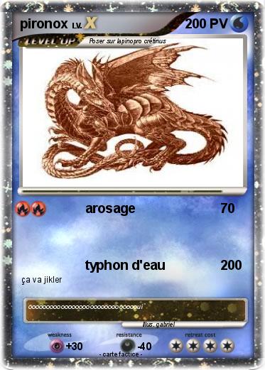 Pokemon pironox