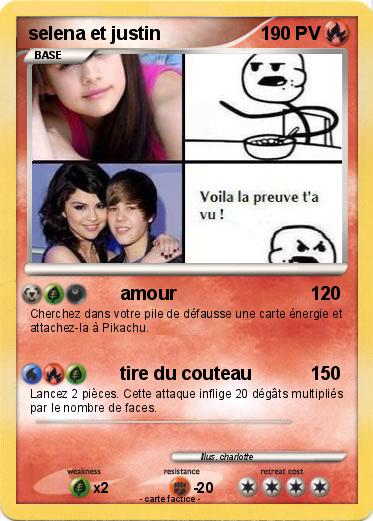 Pokemon selena et justin
