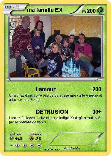 Pokemon ma famille EX