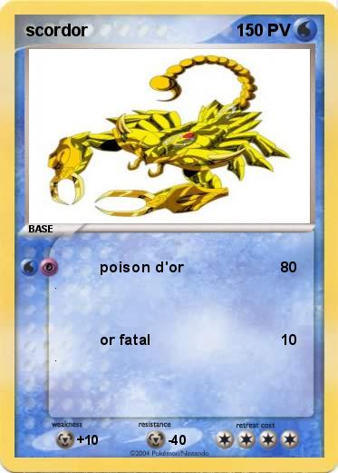 Pokemon scordor