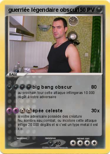 Pokemon guerriée légendaire obscur