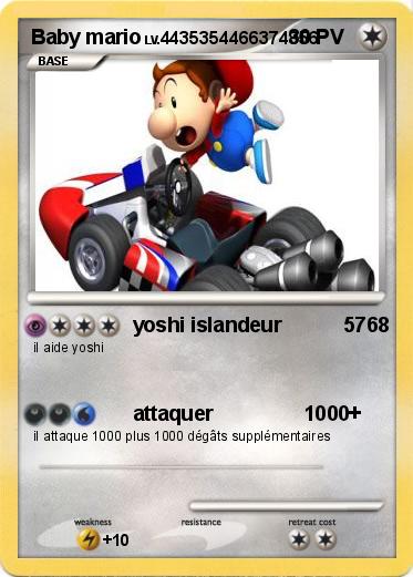 Pokemon Baby mario