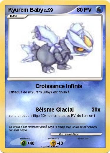 Pokemon Kyurem Baby