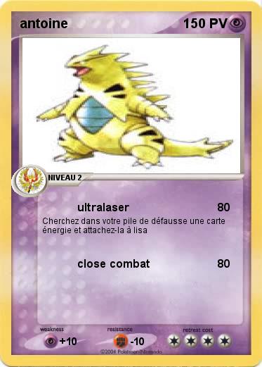 Pokemon antoine