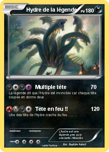 Pokemon Hydre de la légende