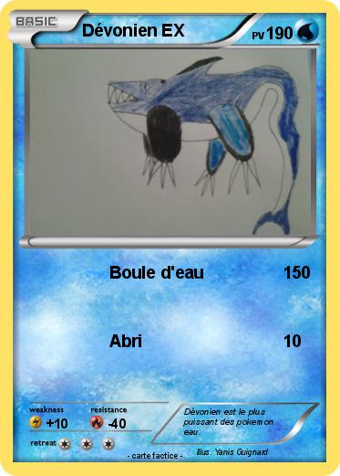 Pokemon Dévonien EX