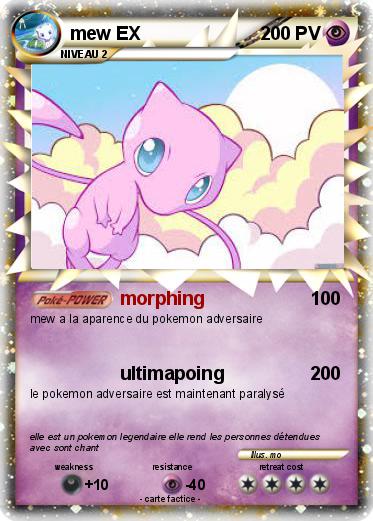 Pokemon mew EX