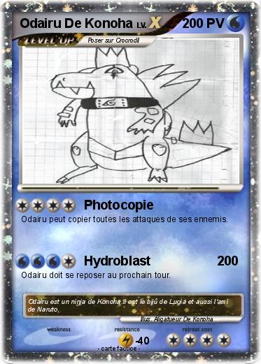Pokemon Odairu De Konoha
