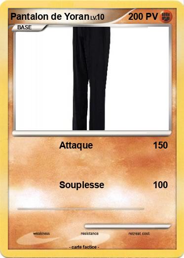 Pokemon Pantalon de Yoran