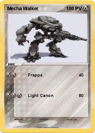 Pokemon Mecha Walker