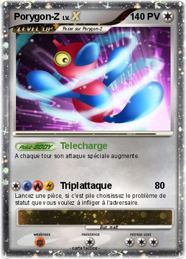 Pokemon Porygon-Z