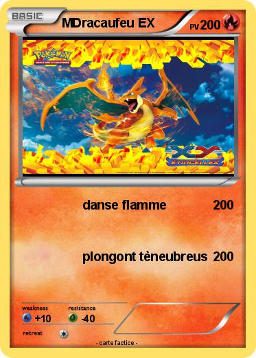 Pokemon MDracaufeu EX