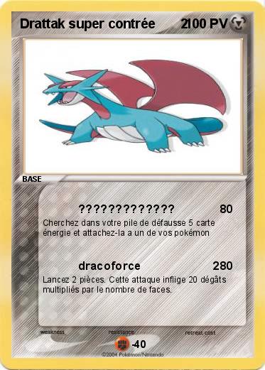 Pokemon Drattak super contrée       2