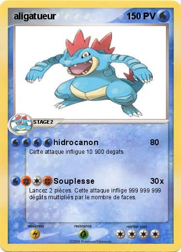 Pokemon aligatueur