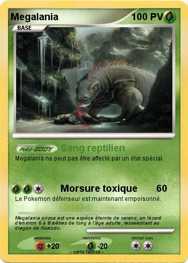 Pokemon Megalania