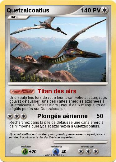 Pokemon Quetzalcoatlus